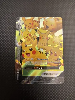 Pikachu V-Union SWSH141 SWSH: Sword & Shield Promo Cards Holo - Image 1