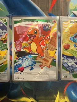 **SPANISH CARDS** Charmander, Squirtel And Bulbasaur First Partner Illustration - Image 5