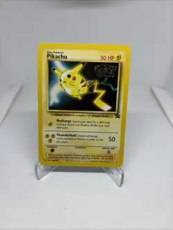 Pikachu - 4 - WB Kids Movie Promo Rare 1999 - Pokemon Card - Image 1