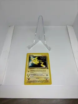 Pikachu - 4 - WB Kids Movie Promo Rare 1999 - Pokemon Card - Image 4