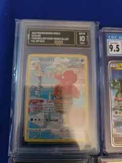 6 Graded Pokemon Card Lot Leafeon, Gyarados,Togekiss,Rayquaza,Octillery 9,9.5,10 - Image 2