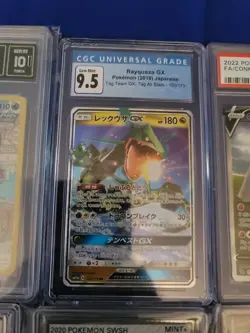 6 Graded Pokemon Card Lot Leafeon, Gyarados,Togekiss,Rayquaza,Octillery 9,9.5,10 - Image 3