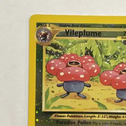 Pokemon Vileplume TCG Holo Card 17/18 Southern Islands - Image 3