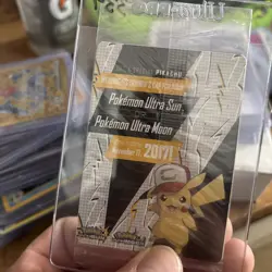 SEALED Ash’s Pikachu TCG SM108 2017 Promo Card Pokemon "I Choose You" - Image 2