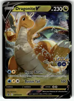 Dragonite V SWSH235 SWSH: Sword & Shield Promo Cards NM Pokemon Card TCG - Image 1
