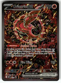 Oricorio ex - 024 ME: Mega Evolution Promo NM Pokemon Card TCG - Image 1