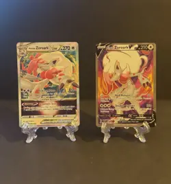Pokemon TCG Hisuian Zoroark V SWSH Black Star Promos, Holo Card SWSH297 - Image 3