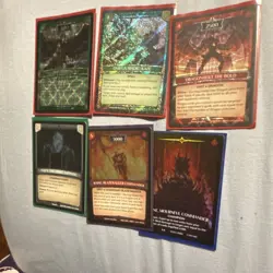 Argent Saga TCG 6 Card Lot Foil English Dragonholt Raine Fizzy Sylphia 2019 - Image 1