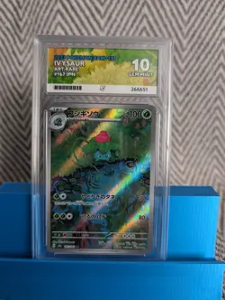 Ivysaur AR 167/165 Ace 10 151 Japanese Art Rare Graded Pokemon Card - Image 2