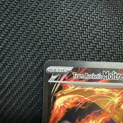 Pokemon TCG Team Rockets Moltres EX Card 229/182 Stamped!!!! Clean NM+++ - Image 5