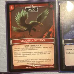 Argent Saga TCG 6 Card Lot Foil & Regular Hand of Raoyenna Spirit Serpio - Image 4