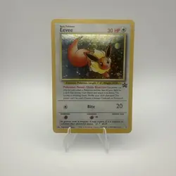 Pokemon TCG Eevee #11 Black Star Holo Promo Card 1999 WOTC - Image 1