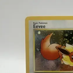 Pokemon TCG Eevee #11 Black Star Holo Promo Card 1999 WOTC - Image 2