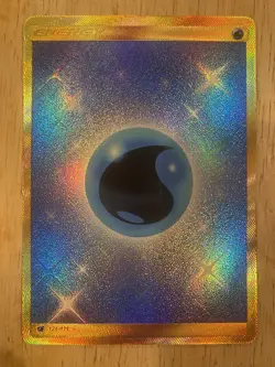 WATER ENERGY 124/111 SECRET RARE CRIMSON INVASION POKEMON CARD LIGHTLY PLAYED - Image 4