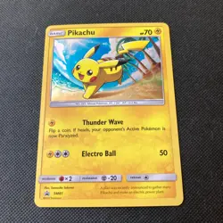 Pikachu - SM81 - Pokemon Promo Sun & Moon Ultra Rare Card LP - Image 1