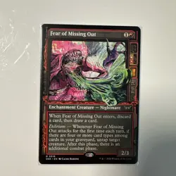 Fear of Missing Out (Showcase) - 316 / English / Near Mint MTG - Image 1