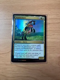 Wandermare - Throne of Eldraine - Foil - Magic the Gathering 2019 - Image 1