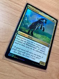 Wandermare - Throne of Eldraine - Foil - Magic the Gathering 2019 - Image 2