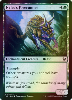 MTG Nylea's Forerunner Foil ** Theros Beyond Death ** English (NM) - Image 1