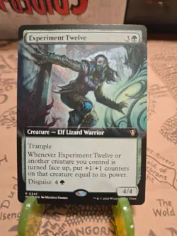 MTG Experiment Twelve Commander: Murders at Karlov Manor Regular Extended Art NM - Image 1