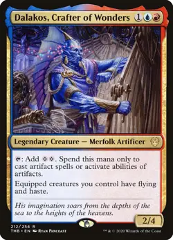 MTG Dalakos, Crafter of Wonders ** Theros Beyond Death ** English (NM) - Image 1