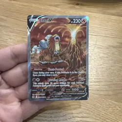 Pokemon TCG Entei V GG36/GG70 - Crown Zenith Galarian Gallery Card - NM - Image 2