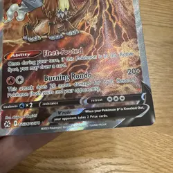 Pokemon TCG Entei V GG36/GG70 - Crown Zenith Galarian Gallery Card - NM - Image 4