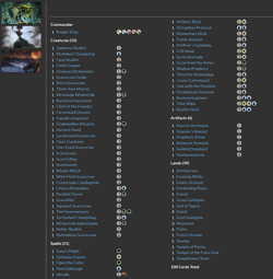 Reaper King MTG EDH Commander Deck - Scarecrow Tribal! - Image 2