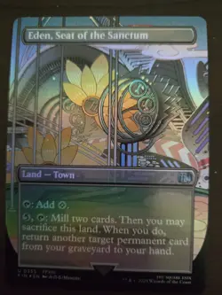 Eden, Seat of the Sanctum (Borderless) Final Fantasy Foil - Image 1