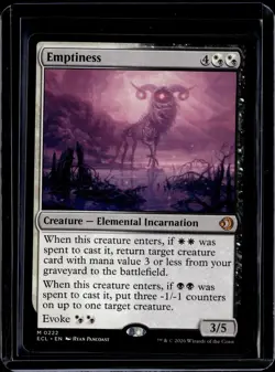 Emptiness - 222 - ECL - NM - MTG Magic the Gathering - Image 1
