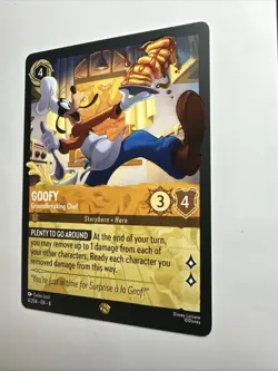 Goofy - Groundbreaking Chef 4/204 Reign of Jafar Regular Disney Lorcana Card NM - Image 2