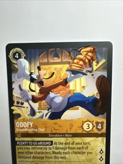 Goofy - Groundbreaking Chef 4/204 Reign of Jafar Regular Disney Lorcana Card NM - Image 4