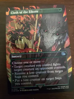 Clash of the Eikons (Borderless) Final Fantasy Foil - Image 1