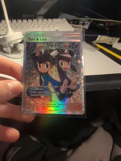 Pokemon TCG Tate & Liza Celestial Storm Full Art Ultra Rare Card 166/168 - Image 1