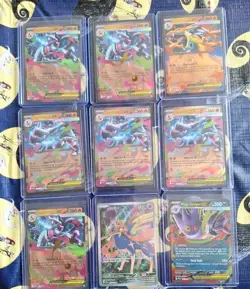 Pokemon Lot Of 9 Double EX, Charizard Promo, 1 Sir Phantasmal Flames - Image 1