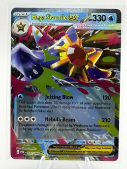 Pokemon Mega Starmie Ex 21/88 Perfect Order Mint Condition - Image 1