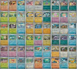 Pokemon SV Era 151 Set - 56 Card Lot - Holo / Reverse Holo - No Duplicates - Image 1