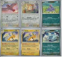 Pokemon SV Era 151 Set - 56 Card Lot - Holo / Reverse Holo - No Duplicates - Image 3