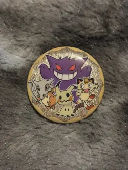 Pokemon Chinese Exclusive - Gengar Gem Pack Vol. 3 Badge - Hidden Secret Pin - Image 1