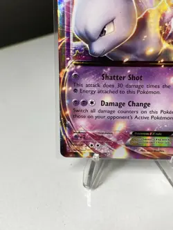 Mewtwo EX - XY107 - Pokemon XY Promo Ultra Rare Card NM - Image 4