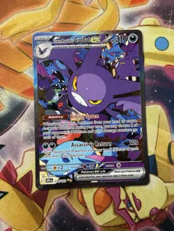 Team Rocket's Crobat ex - 234/182 - Pokemon Destined Rivals Illustration Rare NM - Image 1