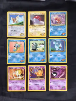 Pokemon Cards: 1st Edition Gym Heroes 43 Card Non-Holo Lot - Image 5