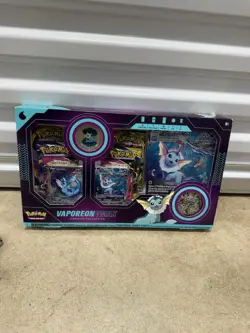 Pokemon Vaporeon VMAX Premium Collection Box Sealed Evolving Skies - Image 1