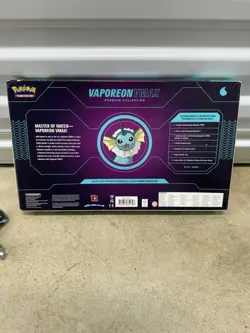Pokemon Vaporeon VMAX Premium Collection Box Sealed Evolving Skies - Image 4