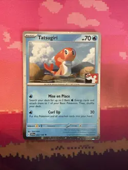 Pokemon Card Tatsugiri Scarlet & Violet Prize Pack Holo 062/198 Near Mint - Image 1