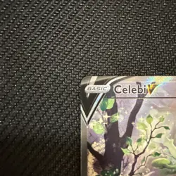 Pokemon TCG Celebi v 245/264 Fusion Strike Alternate Art Rare Holo Clean NM!! - Image 5