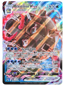 Blastoise VMAX SWSH103 Jumbo Black Star Promo Pokemon Sword & Shield NM/MINT - Image 2