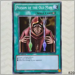 Poison of the Old Man - YS11-EN029 - Common 1st Edition Yugioh - Image 1