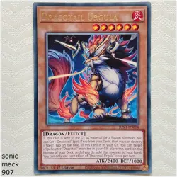Dracotail Urgula - JUSH-EN004 - Rare 1st Edition Yugioh - Image 1