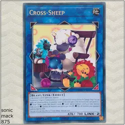 Cross-Sheep - JUSH-EN048 - Rare 1st Edition Yugioh - Image 1